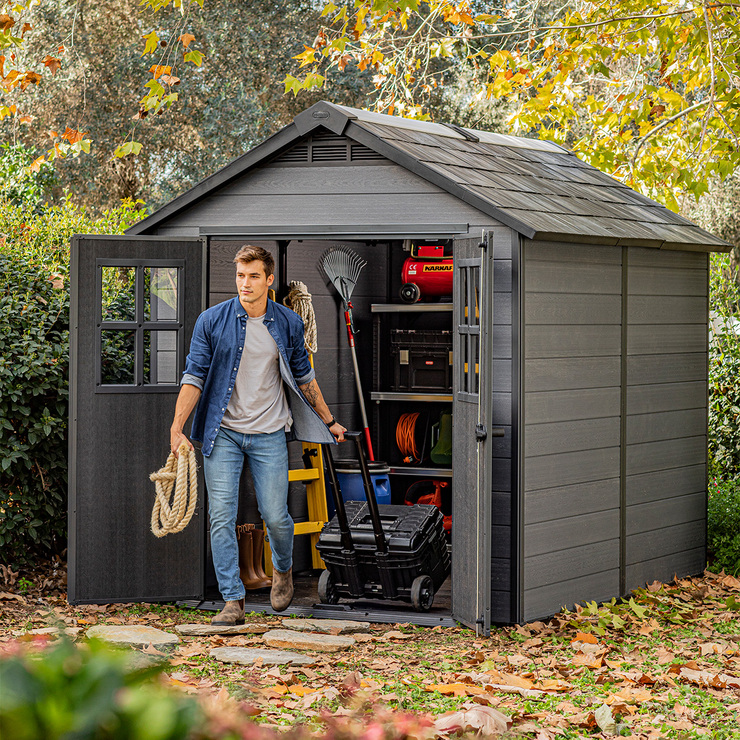 Keter, Newton cobertizo de 2.28m x 3.35m  — Imagen 2 de 3