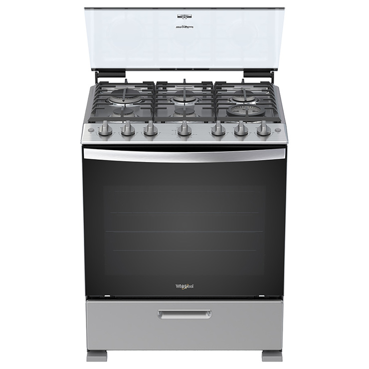 Whirlpool Estufa con capelo 6 quemadores — Imagen 1 de 4