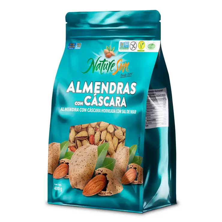 Nature Sun Almendra Horneada con Cáscara 400 g — Imagen 2 de 4