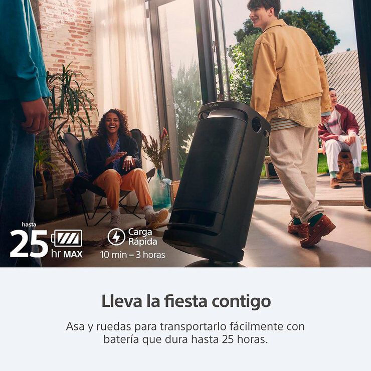 Sony SRS XV900 Bocina Bluetooth con Luces — Imagen 3 de 4