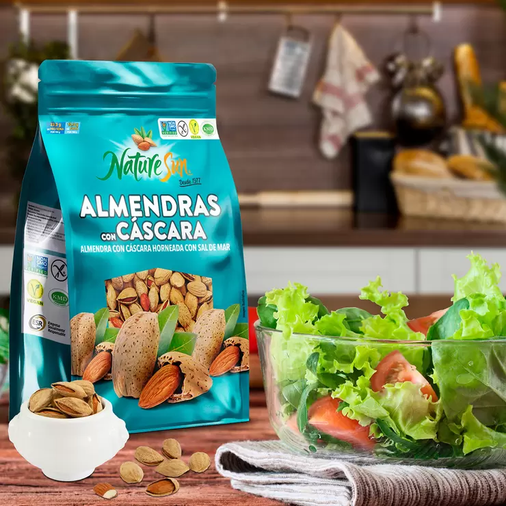 Nature Sun Almendra Horneada con Cáscara 400 g — Imagen 3 de 4