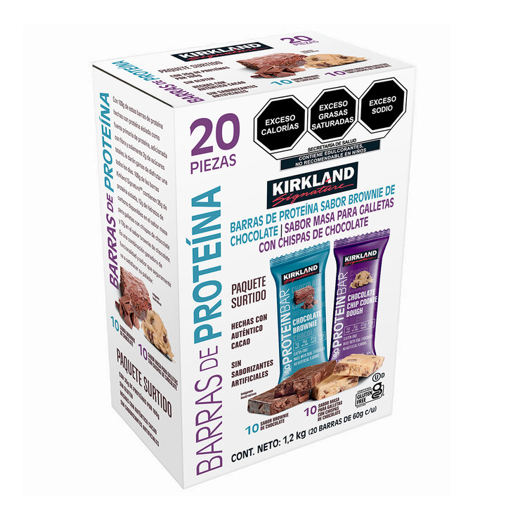 Kirkland Signature Barras de Proteina 20 pzas de 60 g — Imagen 1 de 2