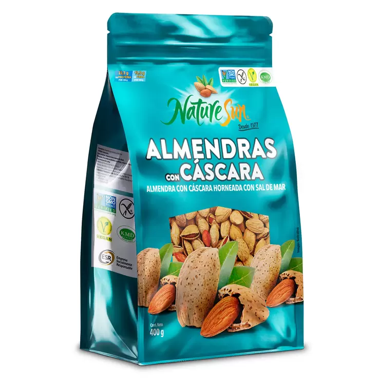 Nature Sun Almendra Horneada con Cáscara 400 g — Imagen 1 de 4