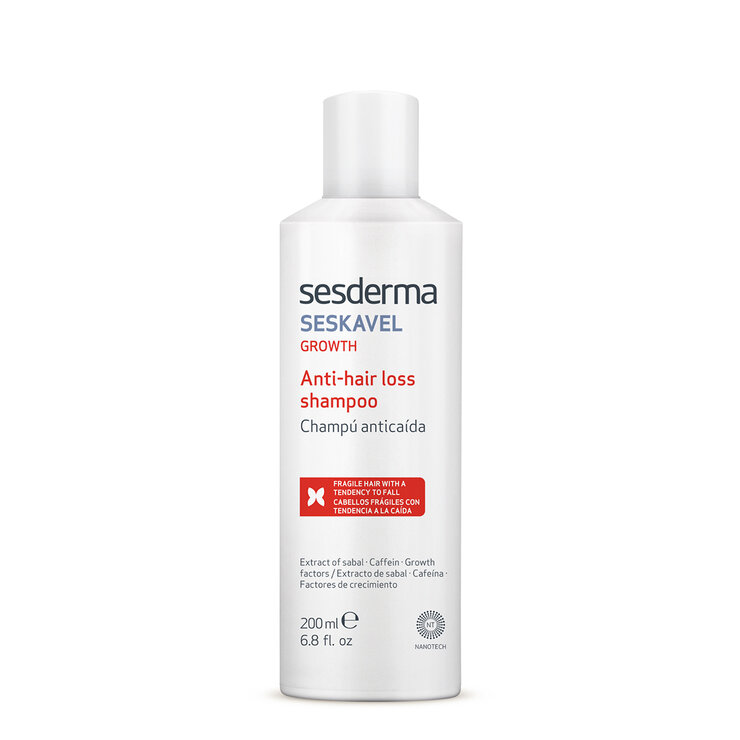 Sesderma Seskavel Growth Shampoo Anticaída 200 ml — Imagen 3 de 3