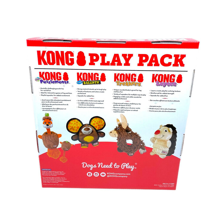 Kong Juguete para Mascota 4 pzas — Imagen 2 de 2
