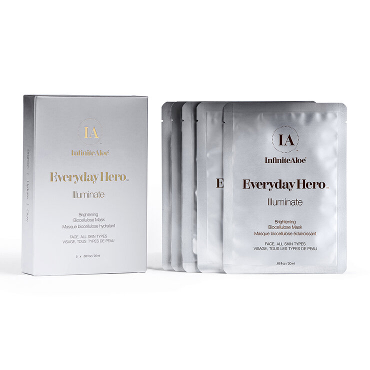 Infinite Aloe Set de Mascarilla 5 Piezas, Hidratante o Iluminado — Imagen 2 de 2