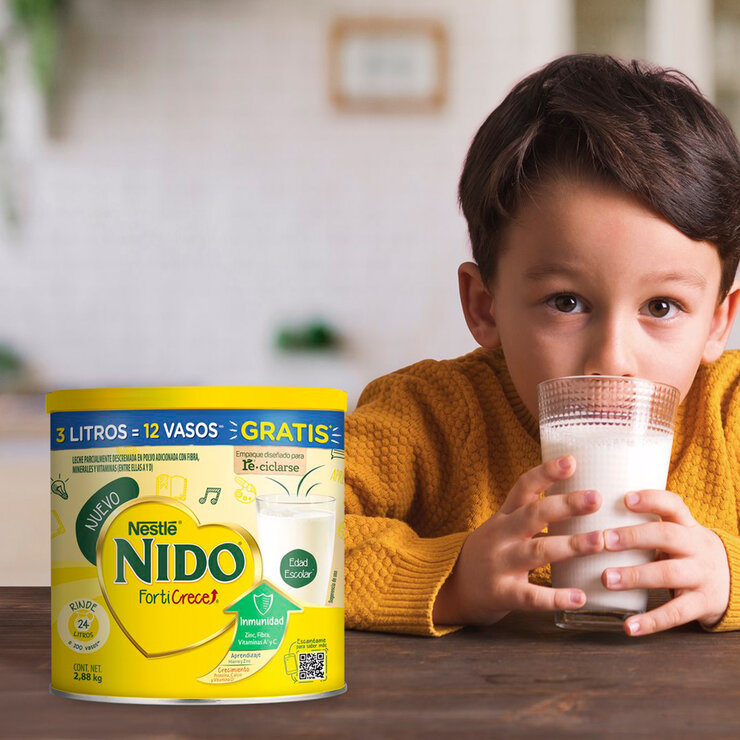 Nido Leche En Polvo Entera Fortificada 2.88 kg — Imagen 2 de 4
