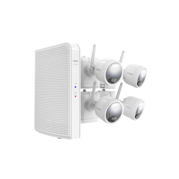 Lorex, Sistema de Seguridad de 4 Cámaras 2K NVR — Imagen 1 de 4
