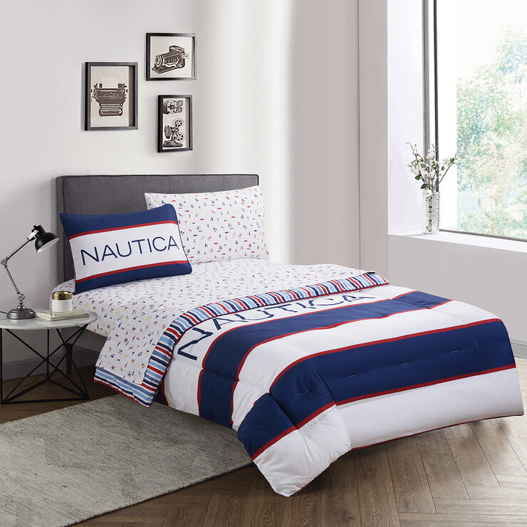 Nautica Juego de Cama Individual 5 Piezas — Imagen 2 de 3