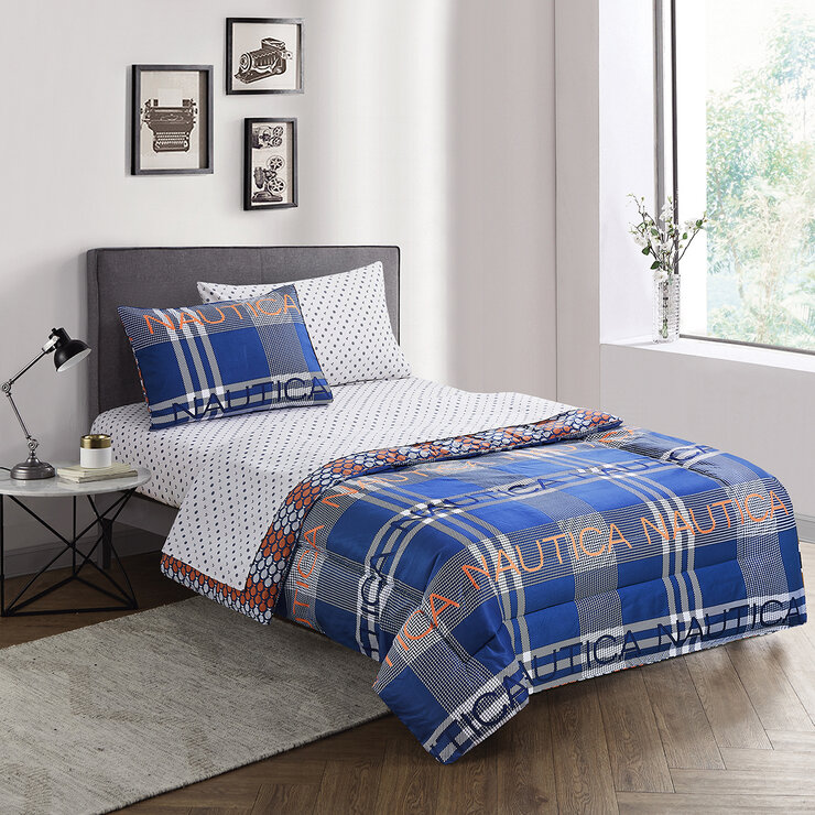 Nautica Juego de Cama Individual 5 Piezas — Imagen 1 de 3