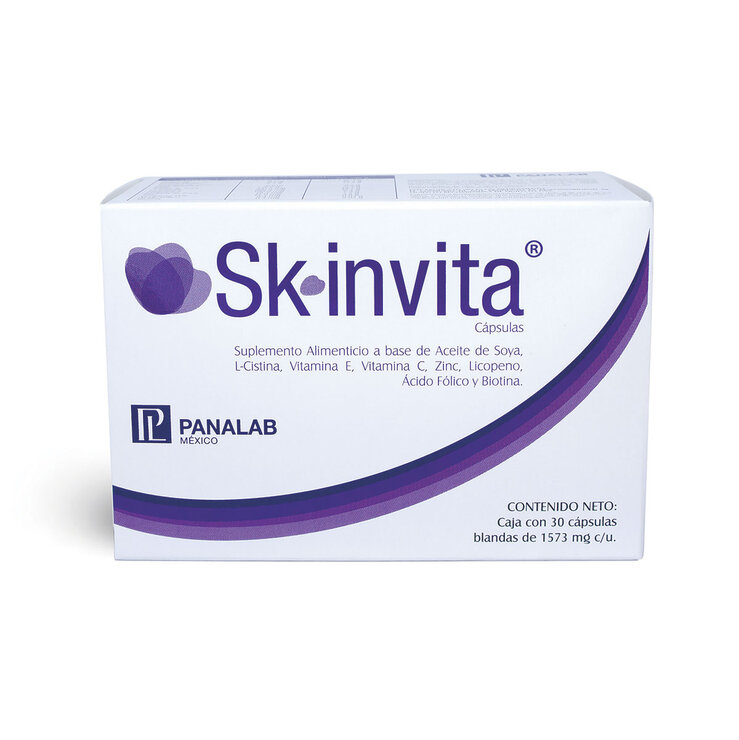 Sk-Invita Suplemento Alimenticio Antiedad 30 Cápsulas — Imagen 3 de 3