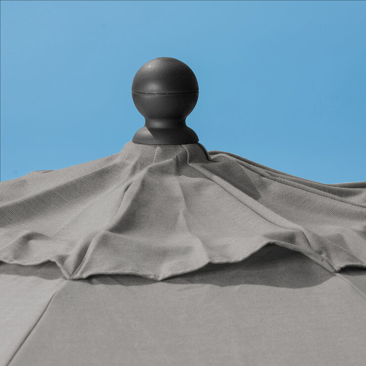 Proshade, Sombrilla Gris de 3 m para Patio — Imagen 3 de 4