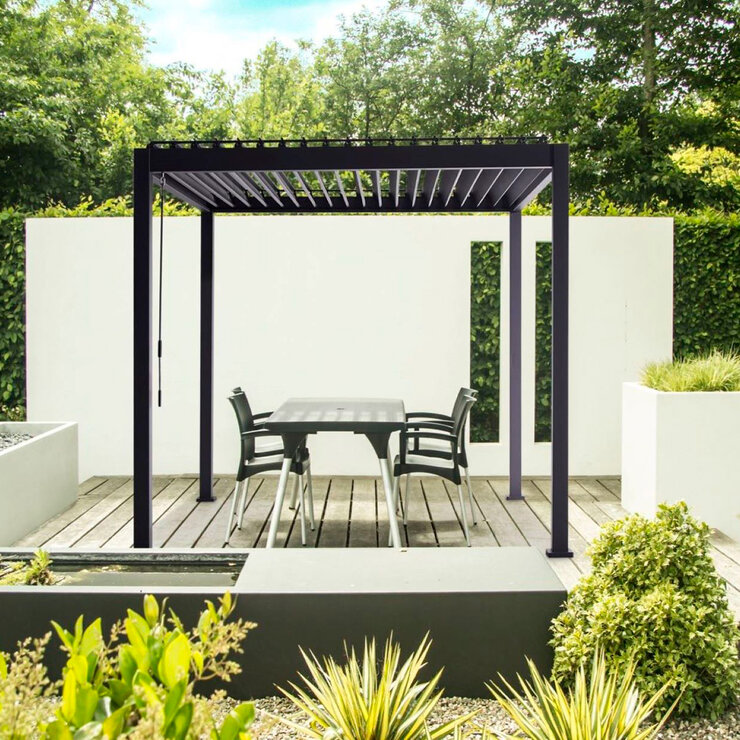 Zhengte, Pérgola de Aluminio de 3m x 6m