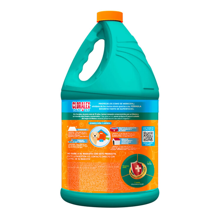 Cloralex Líquido Desinfectante para Mascotas 3.7 l — Imagen 2 de 2