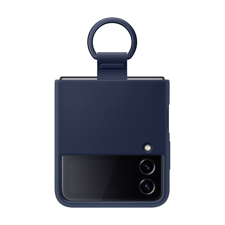 Samsung Cover Silicón Azul Naval con Anillo — Imagen 1 de 4