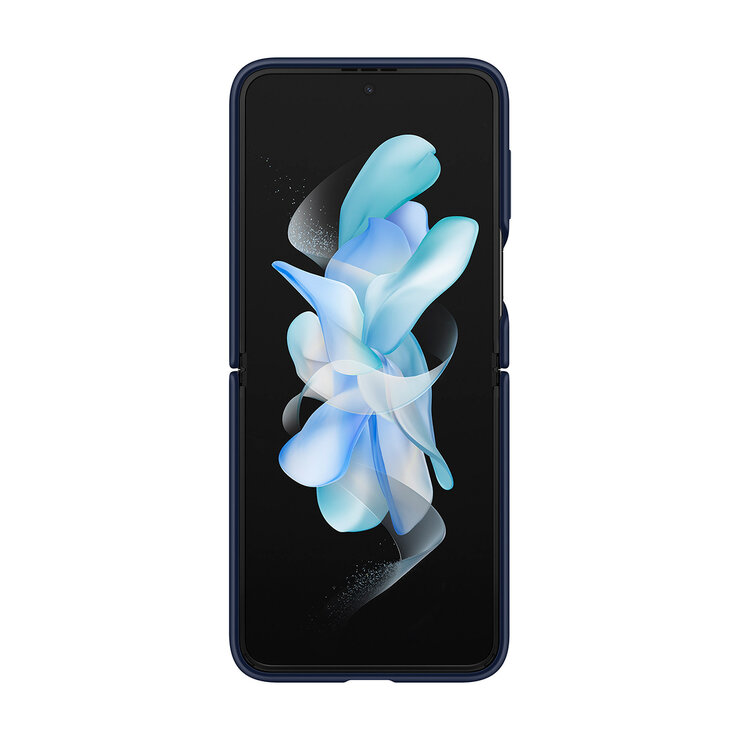 Samsung Cover Silicón Azul Naval con Anillo — Imagen 3 de 4