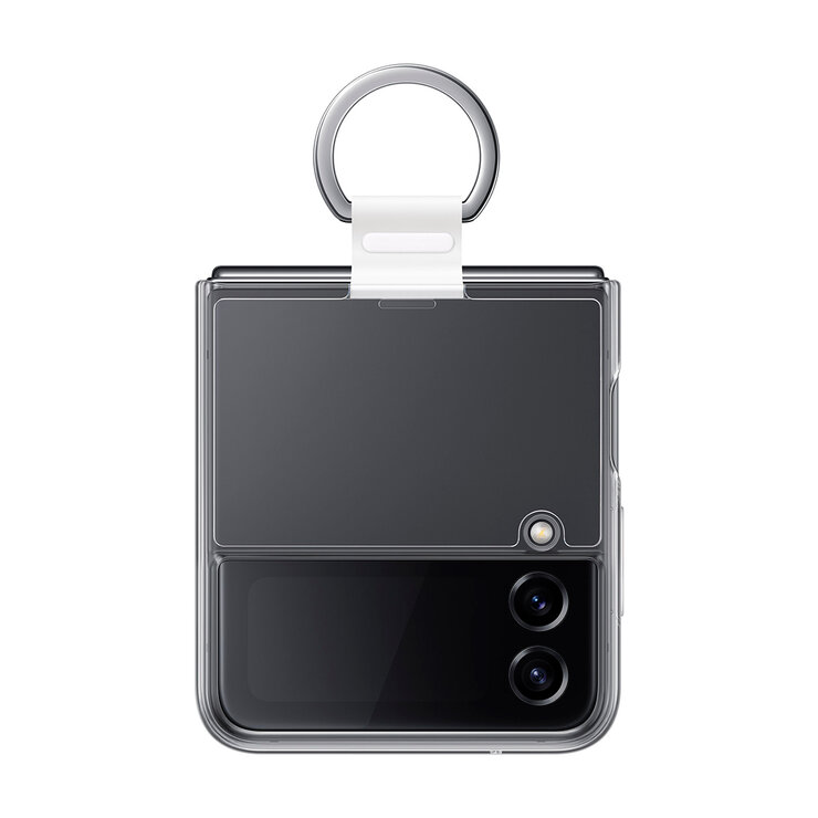 Samsung Cover Transparente con Anillo para Samsung Galaxy Z Flip 4  — Imagen 1 de 4