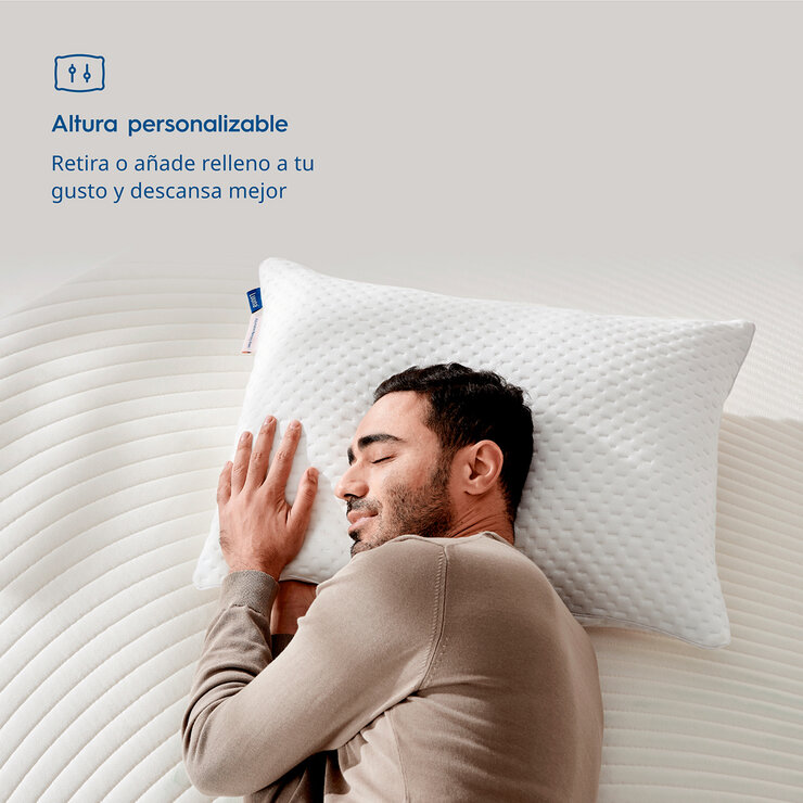 Almohada Luuna Ajustable de Memory Foam Triturado, Tamaño King — Imagen 2 de 4