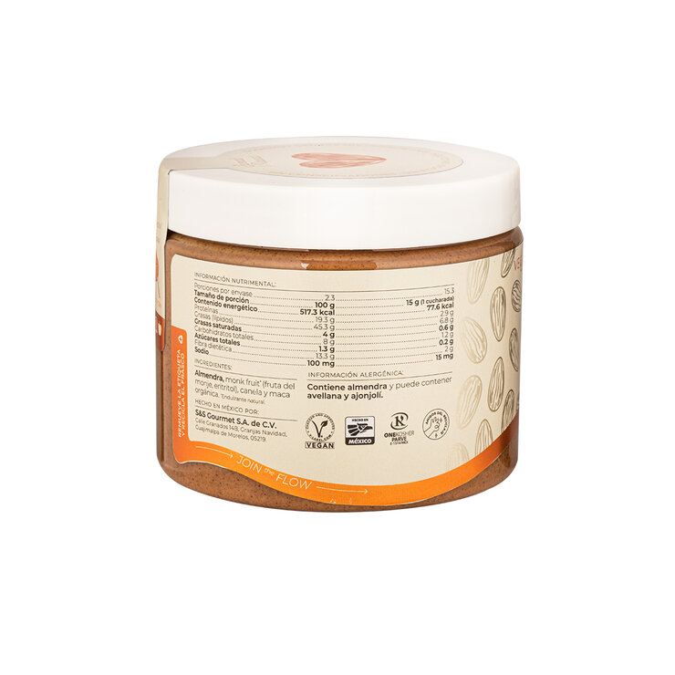Sarais Crema de Almendra Maca Canela 430 g — Imagen 2 de 4