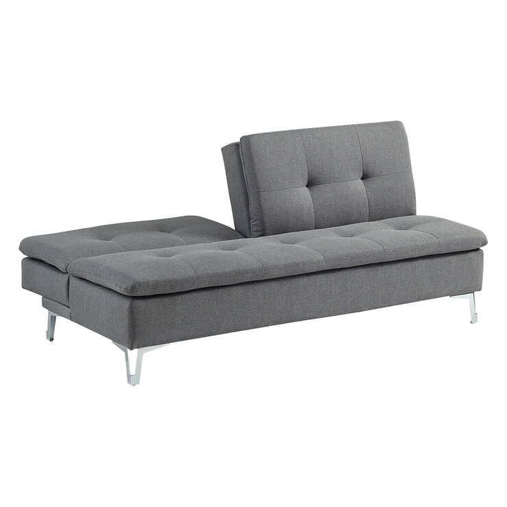 Homelegance, Jena, Sofá cama tela color Gris — Imagen 2 de 3