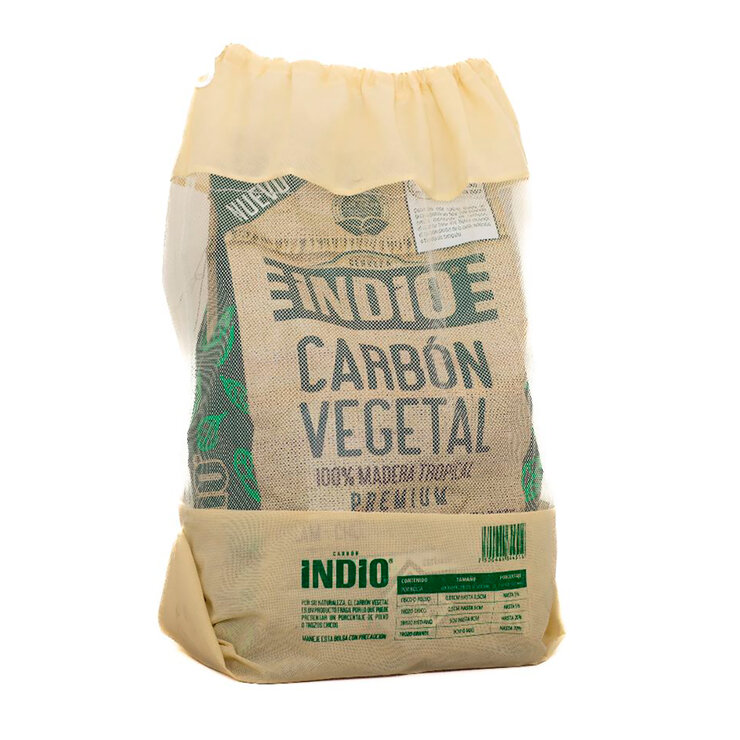 Indio Carbón Vegetal 2 pzas de 6 Kg — Imagen 3 de 4