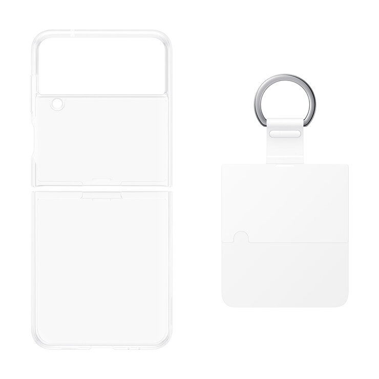 Samsung Cover Transparente con Anillo para Samsung Galaxy Z Flip 4  — Imagen 4 de 4