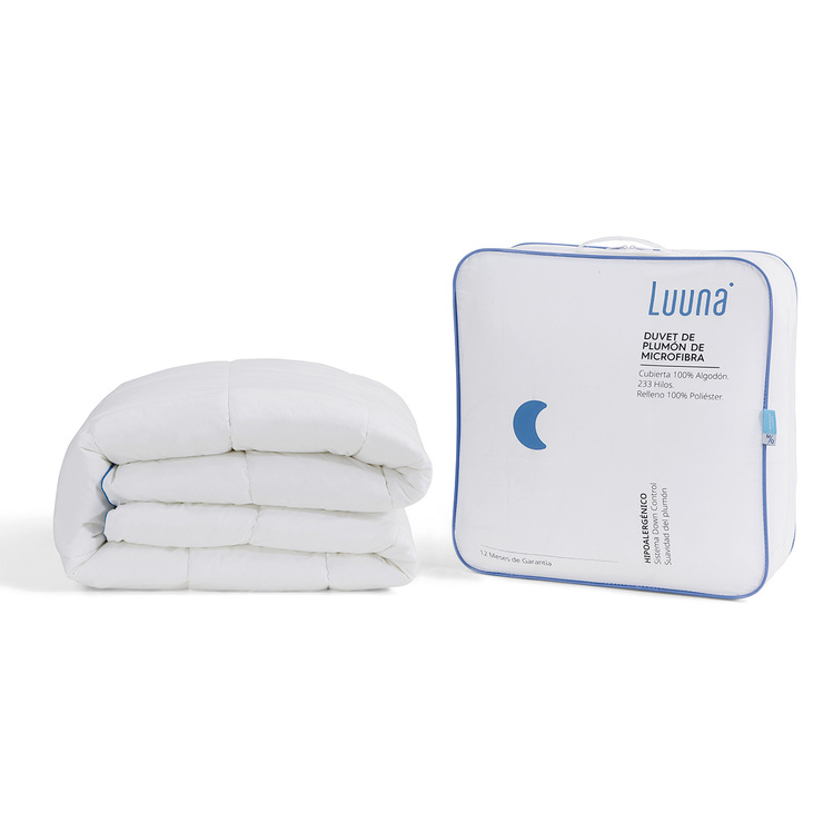 Luuna, Relleno de Duvet de Microfibra para Primavera/ Otoño, Tamaño Queen/ Matrimonial — Imagen 1 de 4