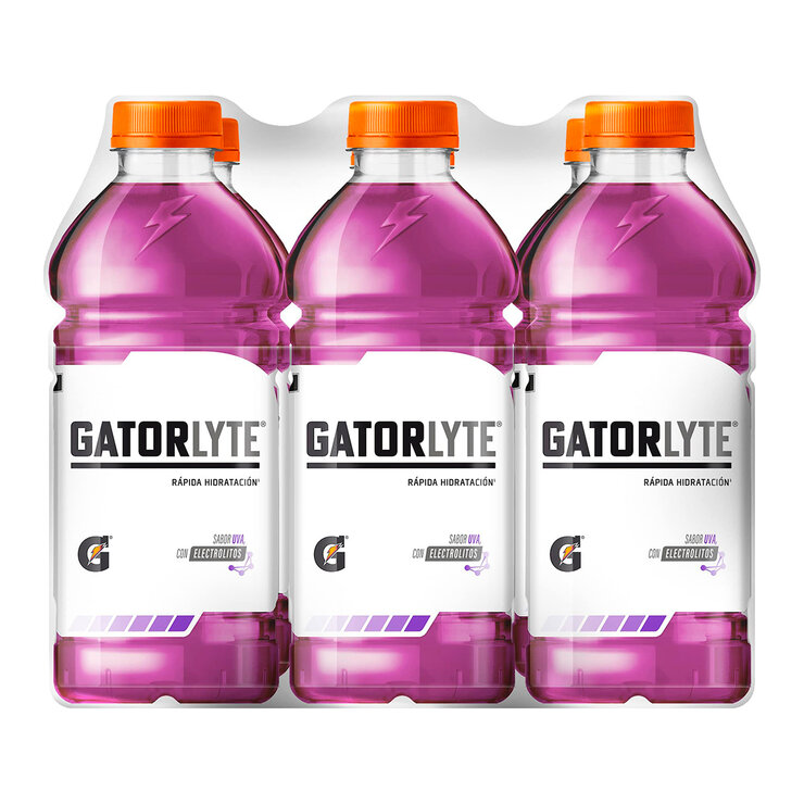 Gatorlyte Uva 6 pzas de 591 ml — Imagen 1 de 3