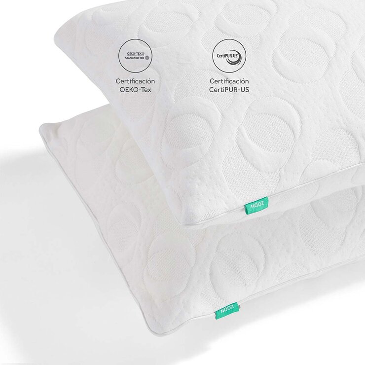 Nooz Almohada de Espuma de Memoria 2 Piezas — Imagen 4 de 4