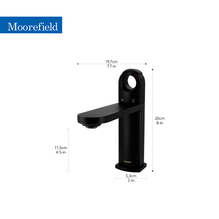 Moorefield, Grifo Monomando de Baño Bleecker — Imagen 4 de 4