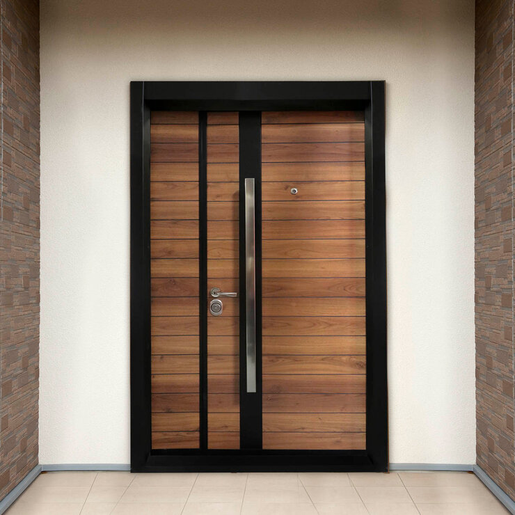 International Door Supply, Puerta de Alta Seguridad Condesa con Fijo Derecha — Imagen 2 de 4