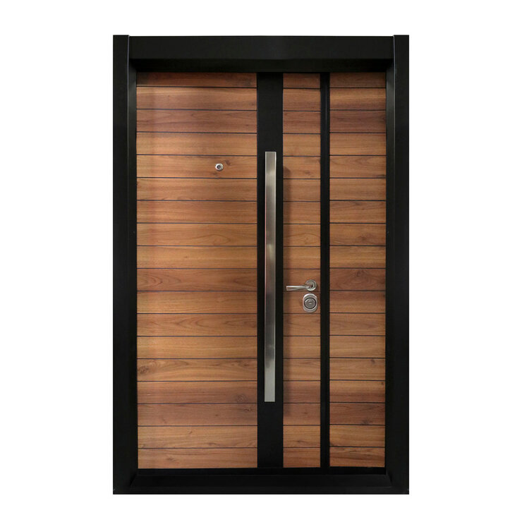 International Door Supply, Puerta de Alta Seguridad Condesa con Fijo Izquierda — Imagen 1 de 4
