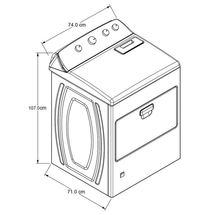 Secadora 21Kg Whirlpool  — Imagen 4 de 4