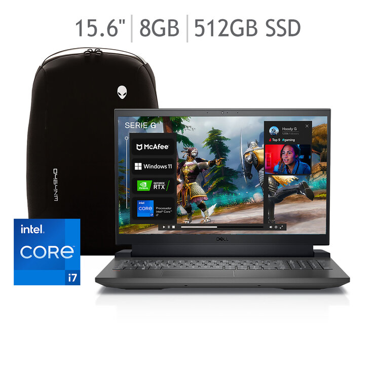 Dell Gaming Laptop NB G15 5511 CORE I7 512 GB I7 11800H — Imagen 1 de 4