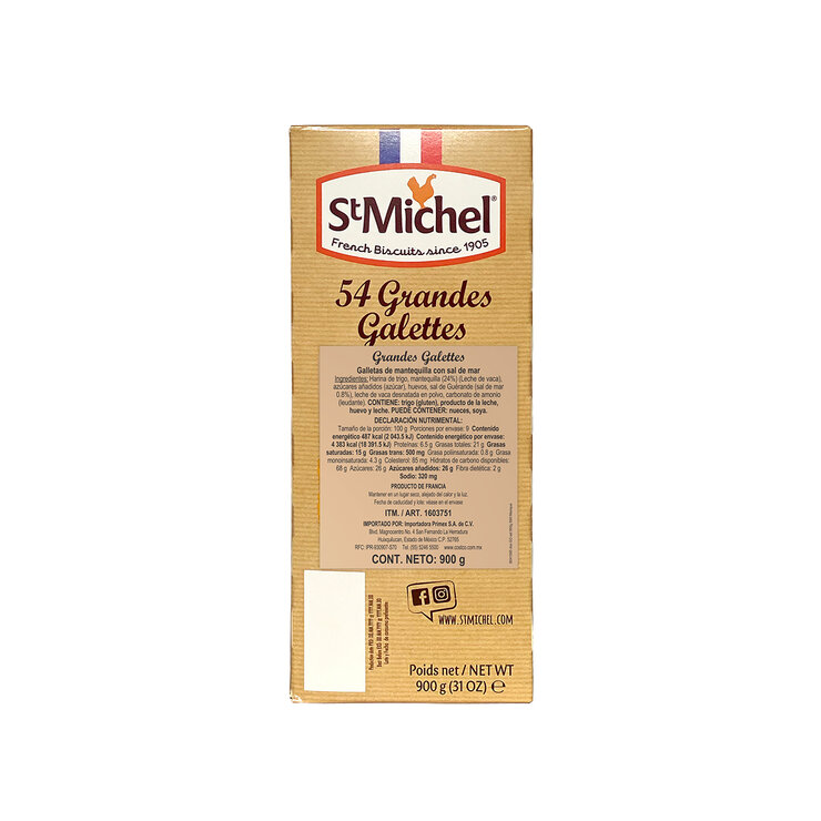 St Michel Galletas de Mantequilla con Sal de Mar 18 pzas de 50 g — Imagen 2 de 2