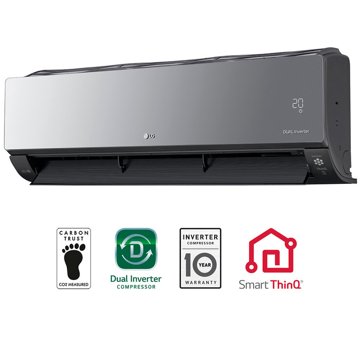 LG Aire Acondicionado ArtCool Inverter, WiFi, Solo Frío, 18,000 BTU/h, VR182CW — Imagen 1 de 4