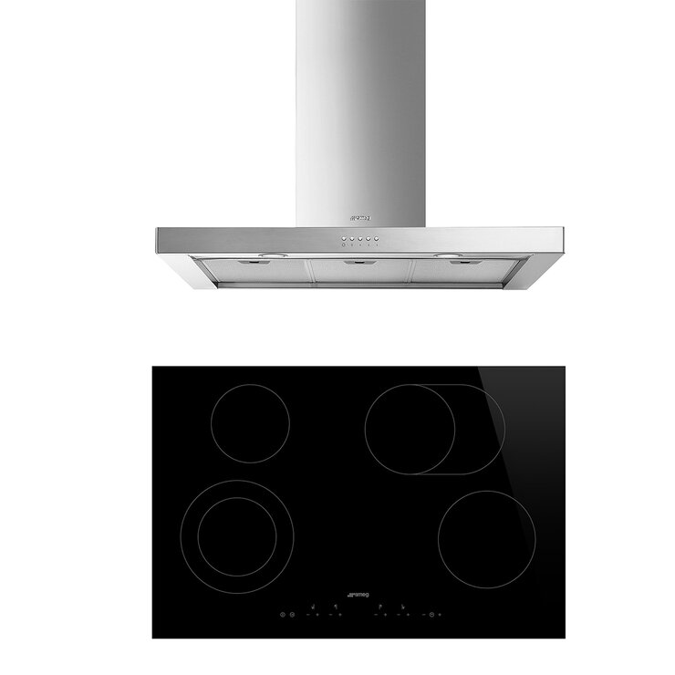 Smeg Combo Parrilla 76cm + Campana 90cm — Imagen 1 de 4