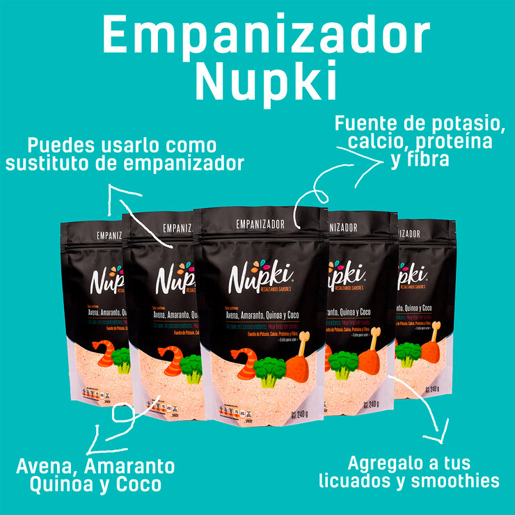 Nupki Empanizador sin Pan 2 pzas de 240 g — Imagen 4 de 4