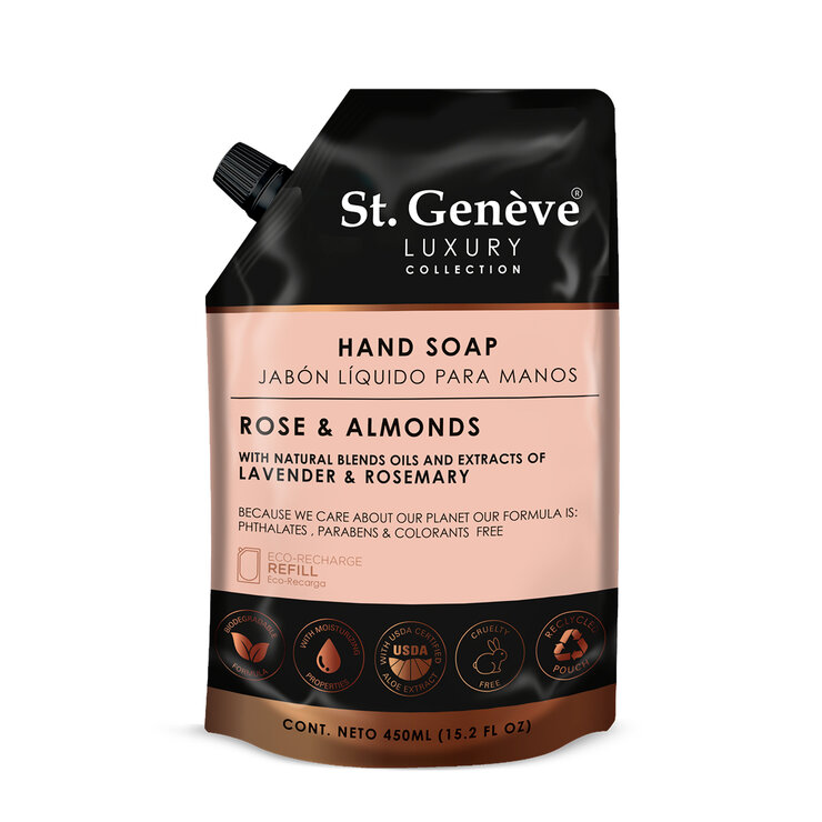 St. Geneve Jabón Líquido 3 pzas 450 ml c/u — Imagen 3 de 4