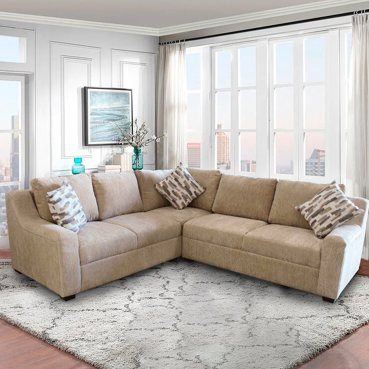 Montbrook Home, Selene, Sala Seccional, Color Beige — Imagen 1 de 4