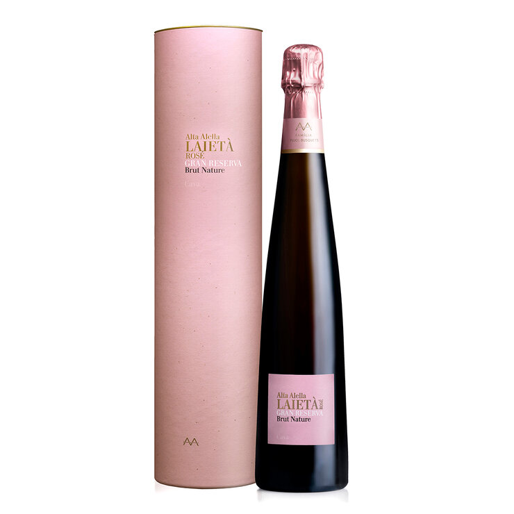 Cava Alta Alella Laieta Brut Nature Rosé 750ml — Imagen 1 de 2