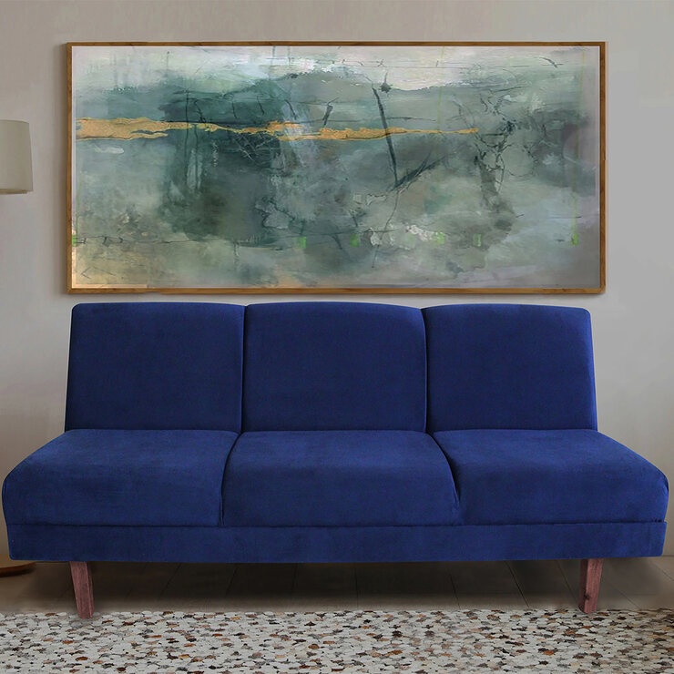 Montbrook Home, Dublín, Sofá Cama, Color Azul — Imagen 1 de 4