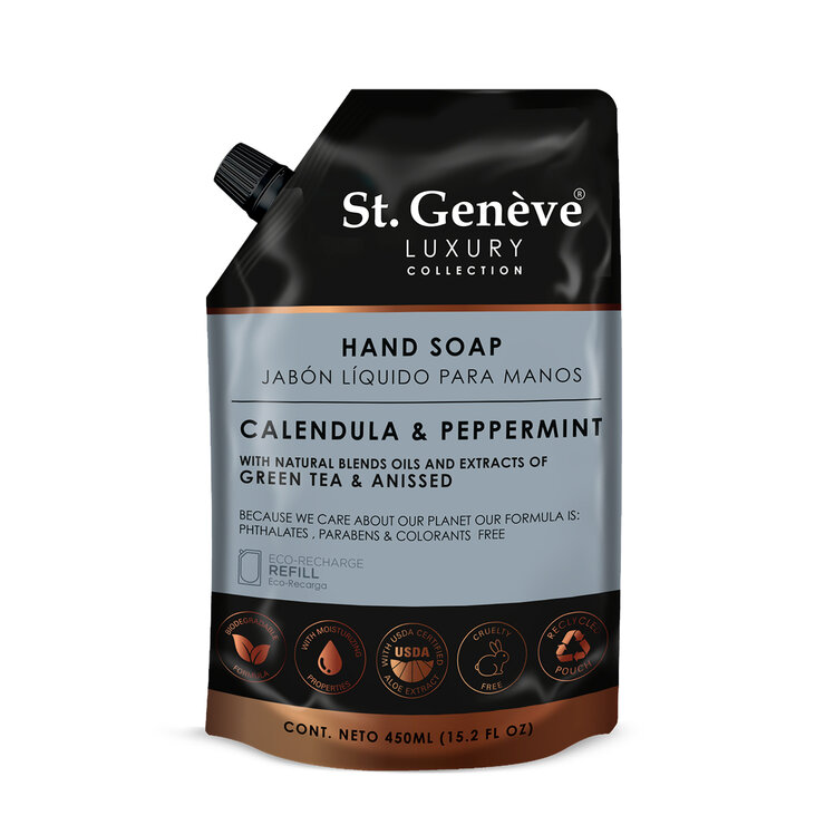 St. Geneve Jabón Líquido 3 pzas 450 ml c/u — Imagen 4 de 4