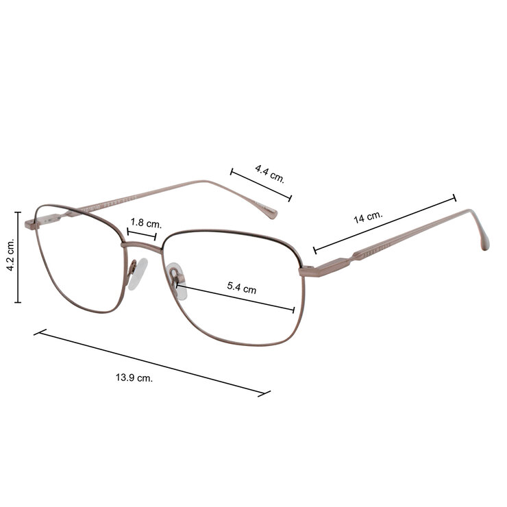 PERRY ELLIS PE 1259 1 BLA LUCY'S 54 18 140 — Imagen 4 de 4