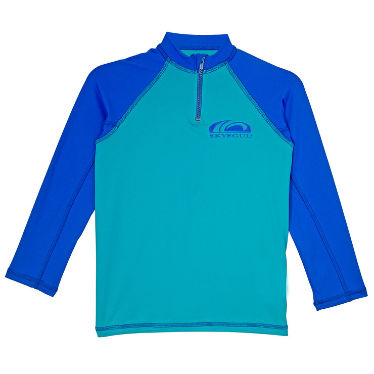 Skysoul, Playera c/ Prot. Solar UPF 50+ c/cierre, para Niño, Varios Colores y Tallas — Imagen 1 de 2