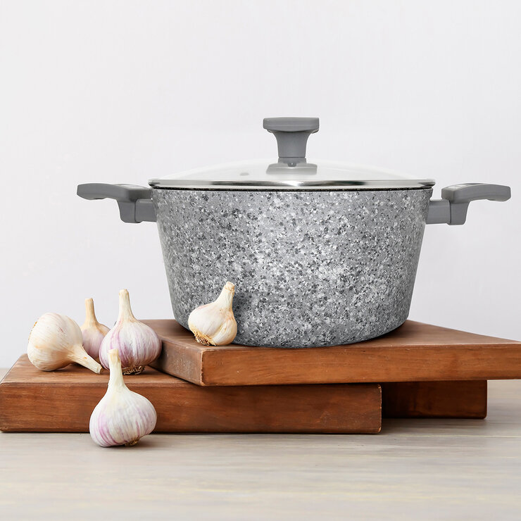 Westinghouse Cacerola de Mármol Gris Granito 28cm