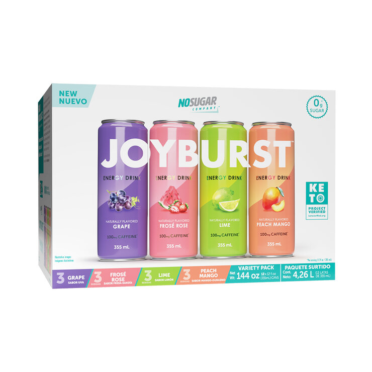 Joyburst Bebida Energética 12 latas de 355 ml — Imagen 1 de 4