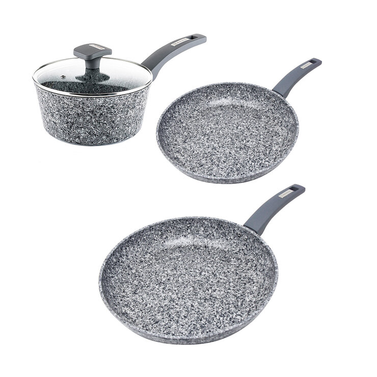 Westinghouse Batería de Cocina Gris Granito de 3 piezas — Imagen 4 de 4