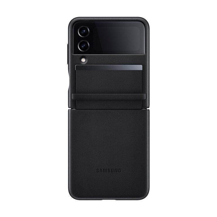 Samsung Cover Flap Leather Black para Galaxy Z Flip 4 — Imagen 2 de 4