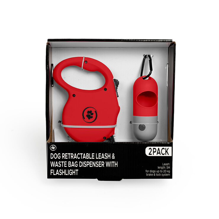 Silver Paw Correa Retractable 2 pzas — Imagen 4 de 4